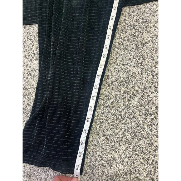 Chicos Travelers Set VINTAGE Size 3 (XL) Black Window Pane, 2 Piece Pull-On Pant - Picture 10 of 16